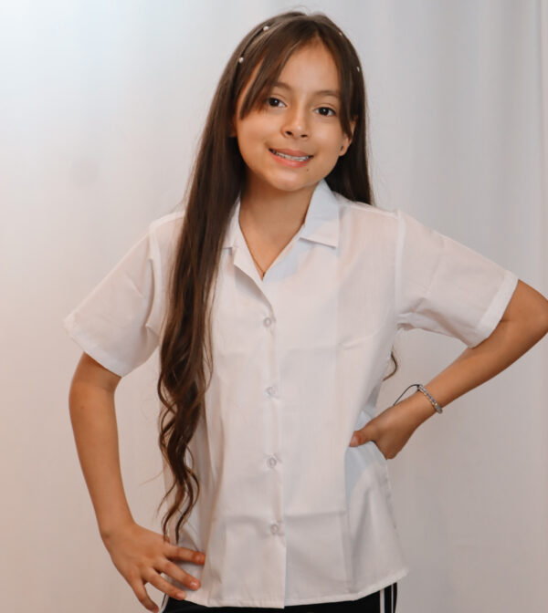 BLUSA DACRON GALA (CORTA - 3/4)